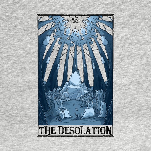 The Desolation Tarotesque (light) by Rusty Quill